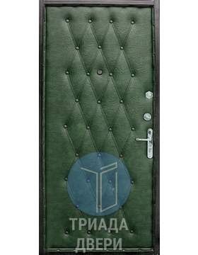 утепленная металлическая дверь с двусторонней отделкой винилискожа