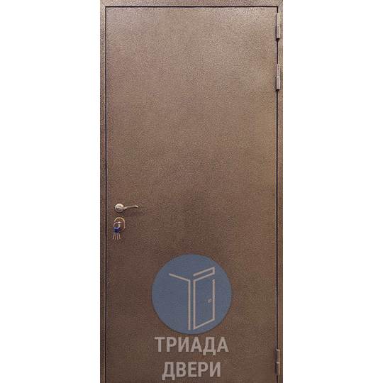 одностворчатая стальная дверь с порошковым напылением