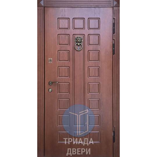 наружная металлическая дверь с мдф