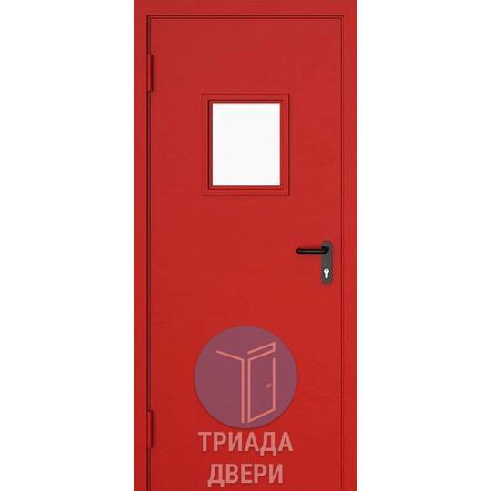 стальная противопожарная дверь с нитроэмалью
