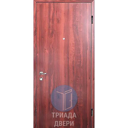 одностворчатая дверь с ламинатом и глазком