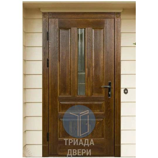 наружная трехконтурная дверь - фото 1