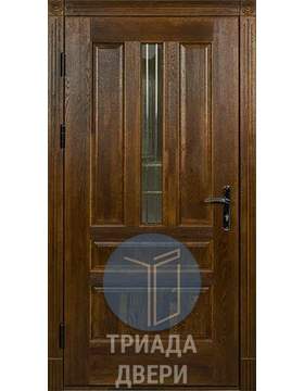 наружная трехконтурная дверь