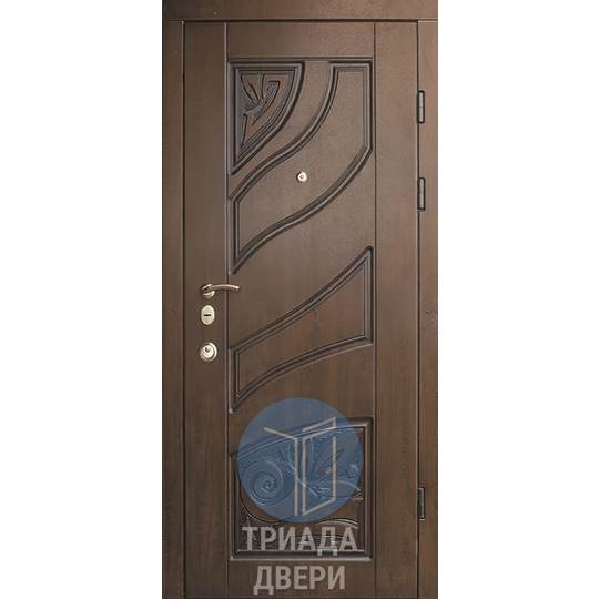 стальная дверь с отделкой мдф