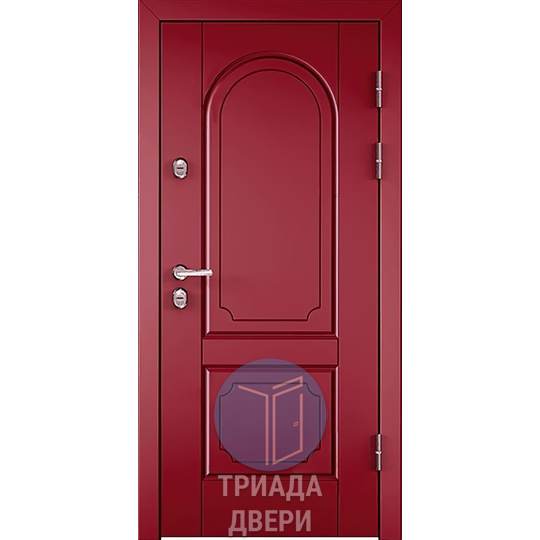 металлическая дверь, отделка мдф винорит и ламинат