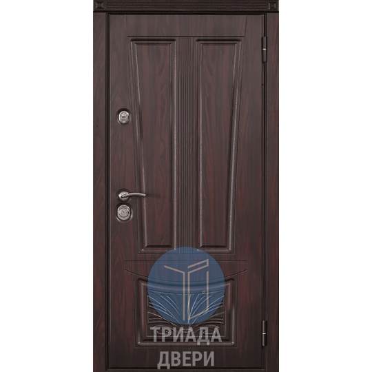 дверь стальная с трёхконтурным уплотнителем и отделкой винорит