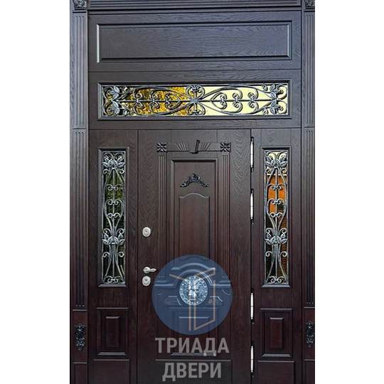 входная стальная дверь с терморазрывом для коттеджа