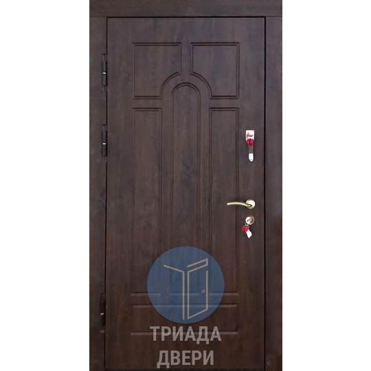 металлическая утепленная дверь мдф для загородного дома