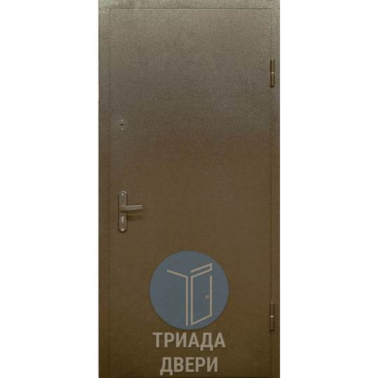 металлическая офисная дверь с порошковым напылением