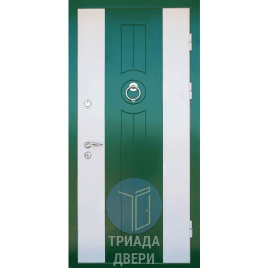 одностворчатая дверь мдф из металла с терморазрывом для загородного дома