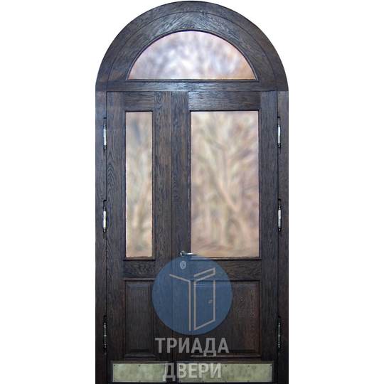 арочная стальная дверь в элитный дом