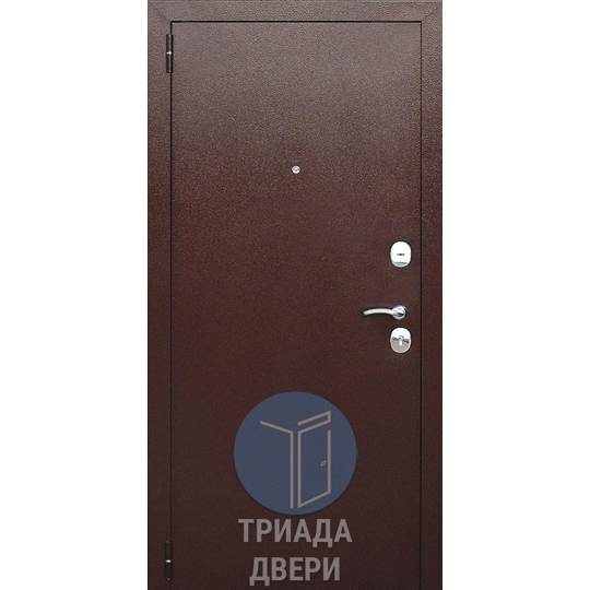 стальная одностворчатая техническая дверь для хозблока