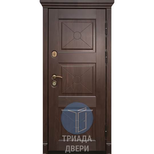 элитная стальная трехконтурная дверь в квартиру