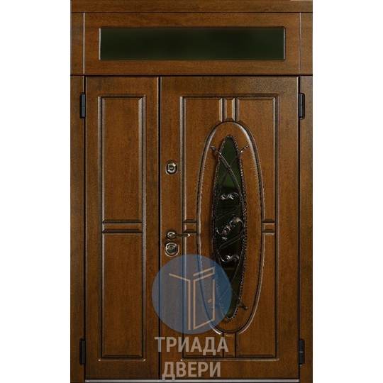 подъездная дверь с фрамугой