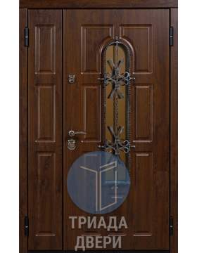 металлическая дверь с терморазрывом и мдф