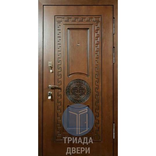 одностворчатая утепленная дверь с панелью винорит