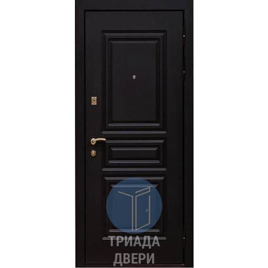 входная утепленная дверь из стали с отделкой винорит