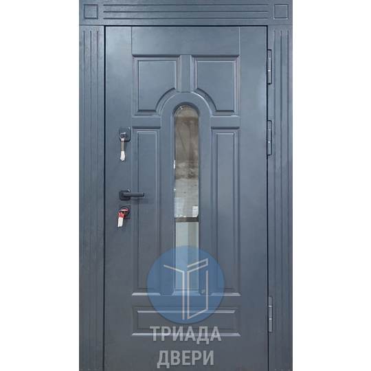 металлическая дверь мдф для каркасного коттеджа