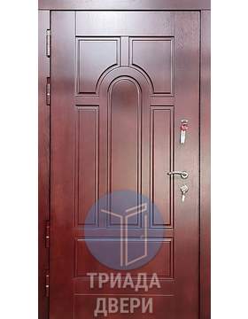 одностворчатая дверь с терморазрывом и мдф отделкой