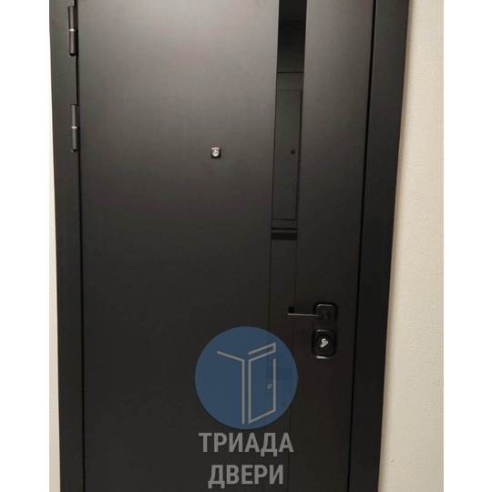 металлическая квартирная дверь с трехконтурным уплотнителем - фото 2