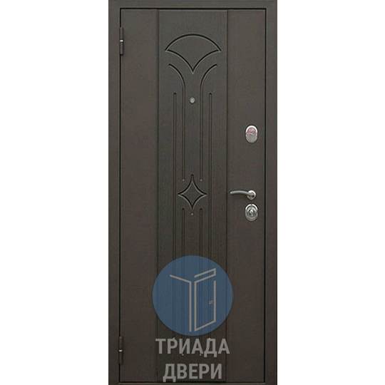 дверь из металла с двусторонней отделкой мдф для офиса
